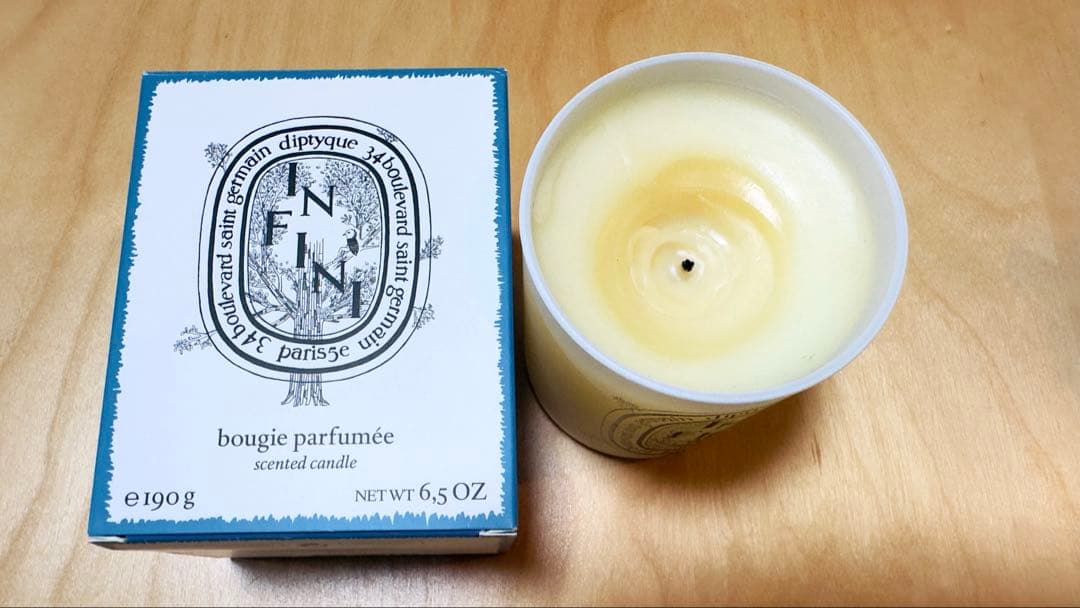 ミナペルホネン × diptyque コラボキャンドル 専用ポーチ セット