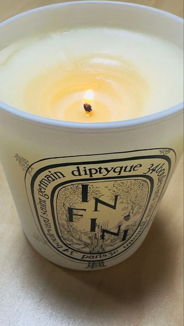 ミナペルホネン × diptyque コラボキャンドル 専用ポーチ セット