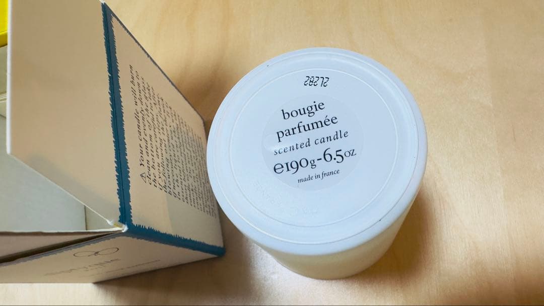 ミナペルホネン × diptyque コラボキャンドル 専用ポーチ セット