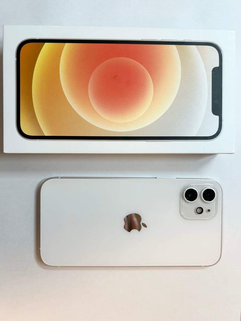 Apple iPhone 12 本体　バッテリー100% 128gb