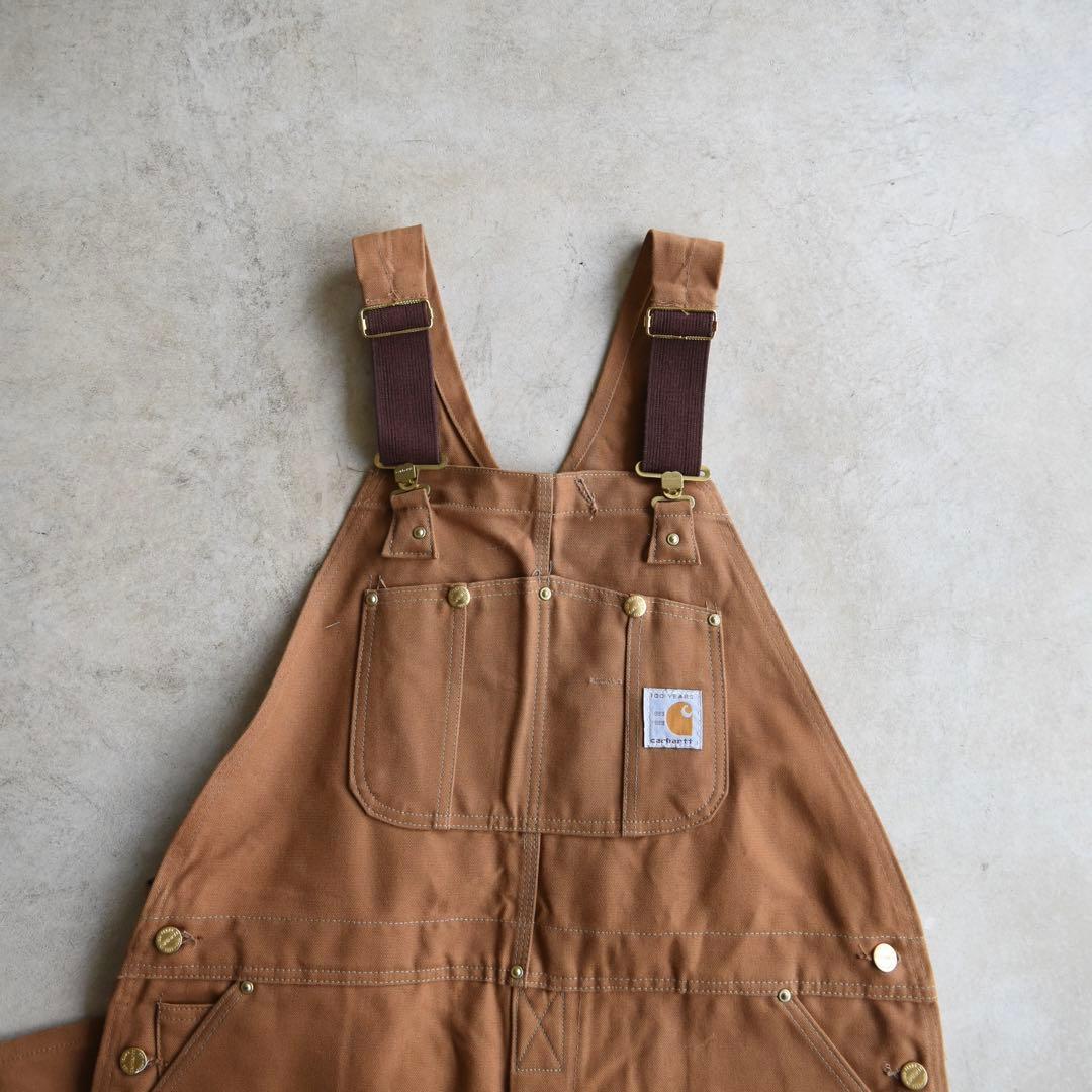 80s Carhartt カーハート オーバーオール USA製 40×32未使用