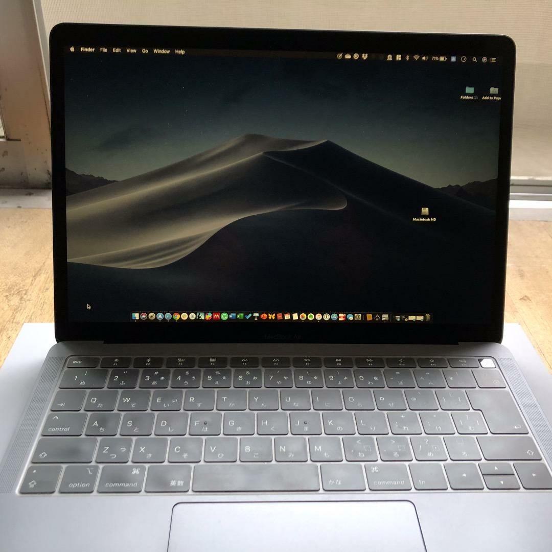 MacBook Air 2018年モデル/メモリ16GB/SSD256GB