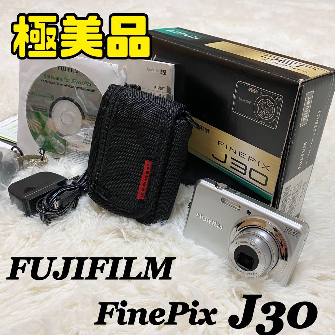 【極美品】【動作確認済み】【完品】FUJIFILM Finepix J30