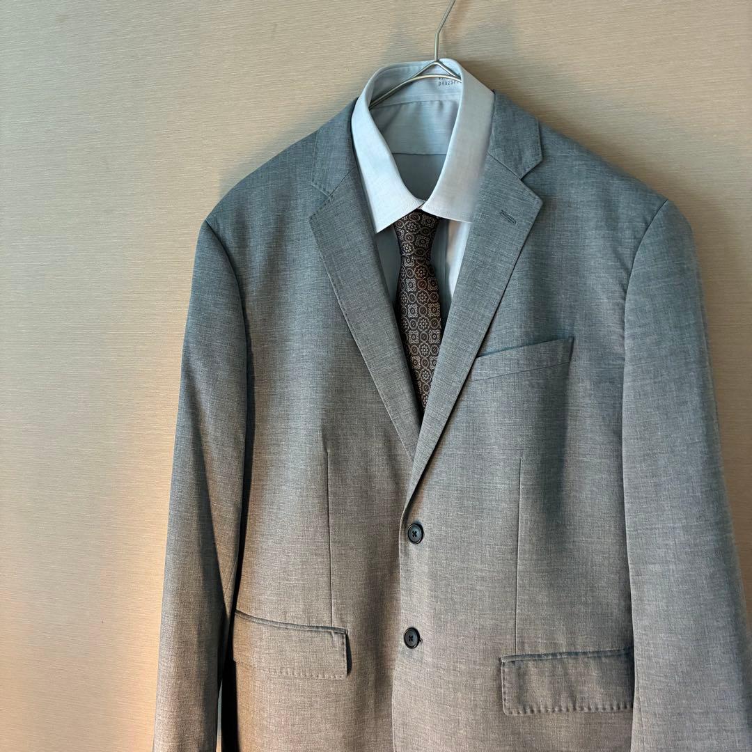 大きいサイズ グレースーツ 4点セット UNIQLO XL 卒業式・式典◎