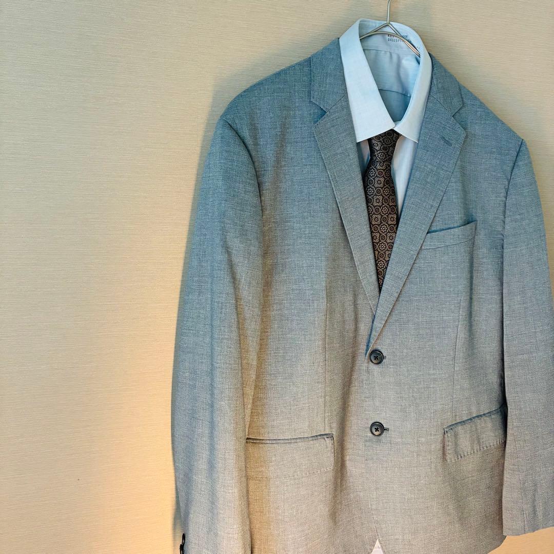 大きいサイズ グレースーツ 4点セット UNIQLO XL 卒業式・式典◎