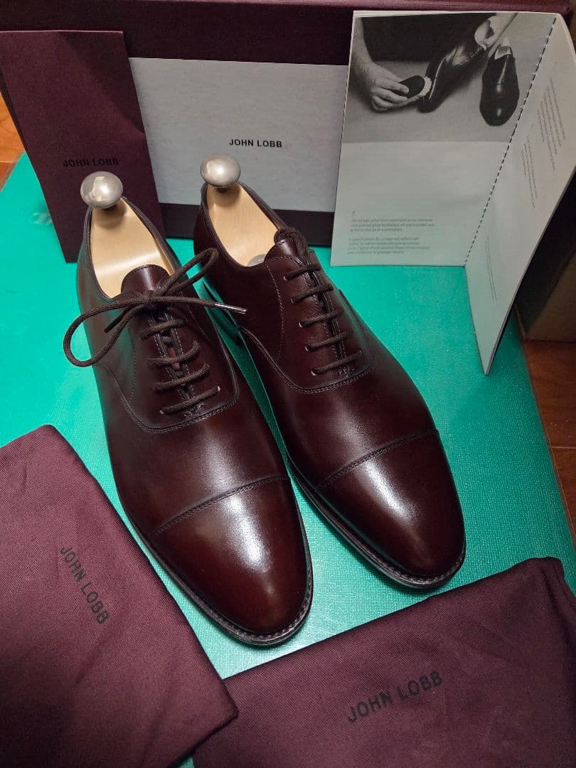 【未使用】JOHN LOBB　ジョンロブ　CITY２　7000　ブラウン　 6E