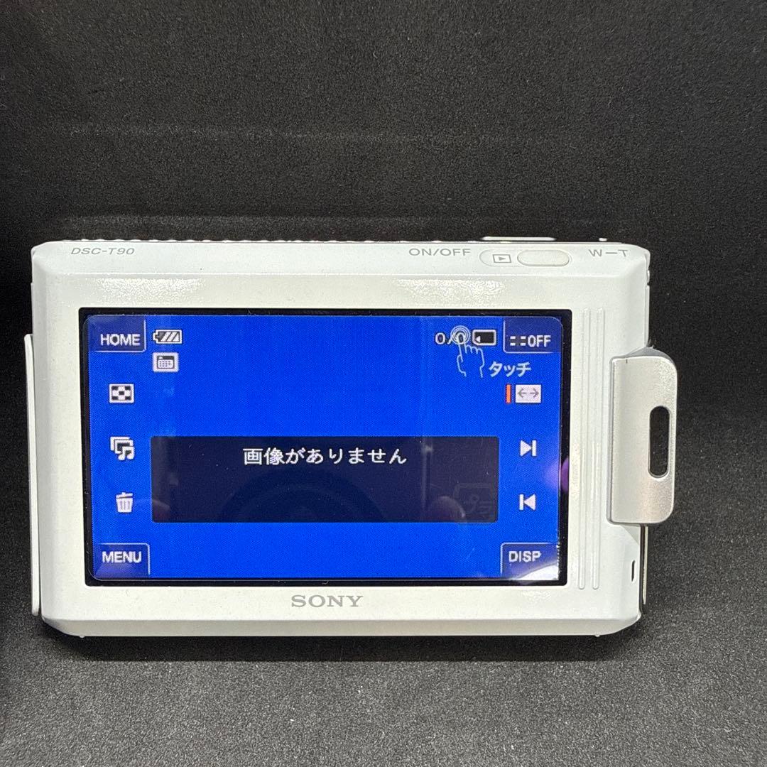 SONY Cyber-shot DSC-T90 デジタルカメラ シルバー 動作品
