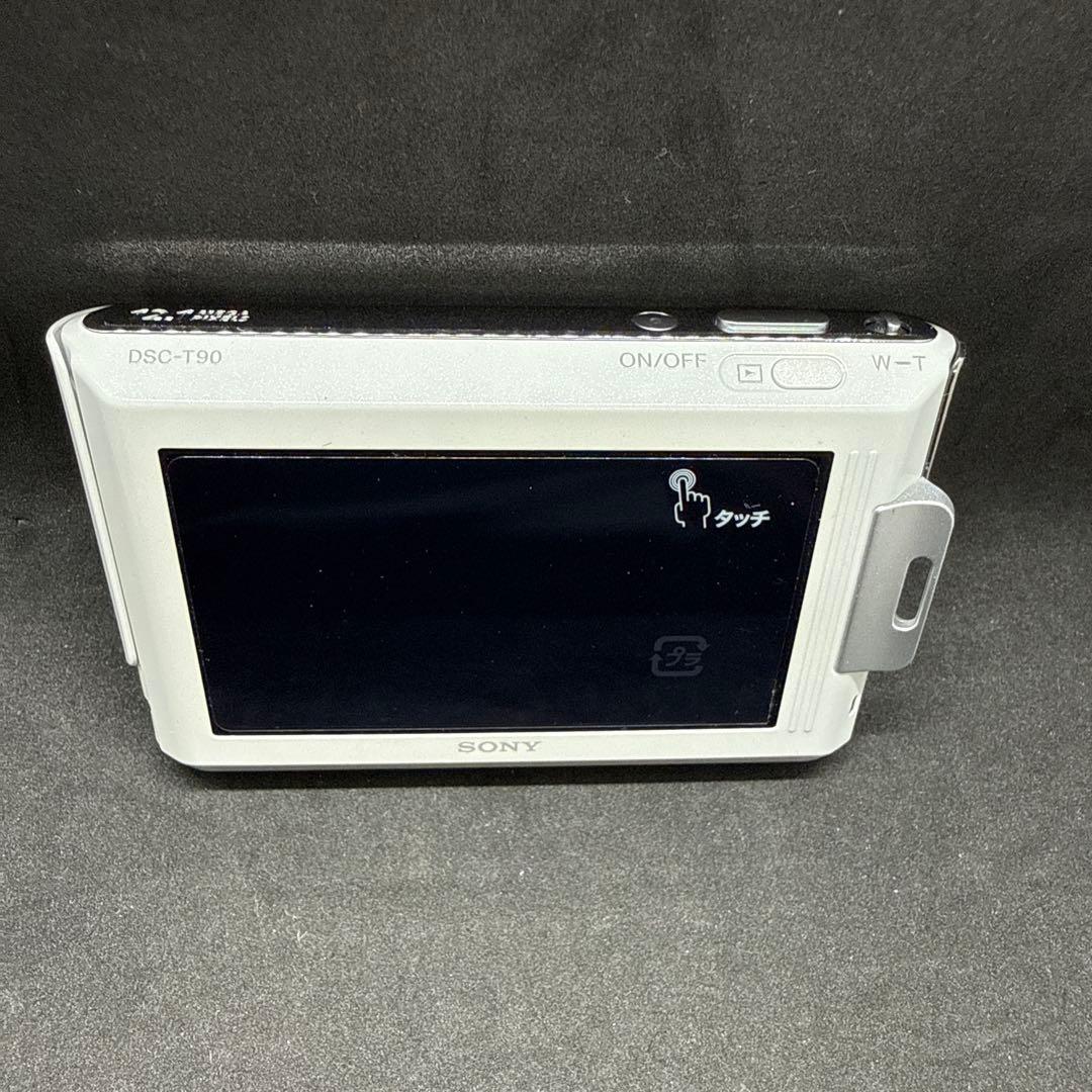 SONY Cyber-shot DSC-T90 デジタルカメラ シルバー 動作品