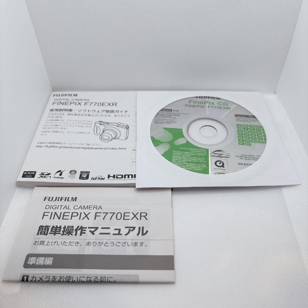 【良品】FUJIFILM FinePix F770EXR デジタルカメラ