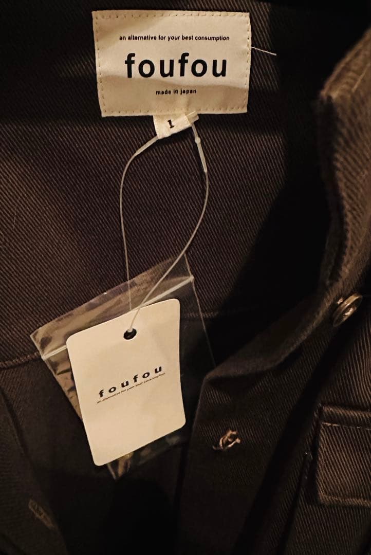 Foufou カツラギミリタリーワンピースMサイズ