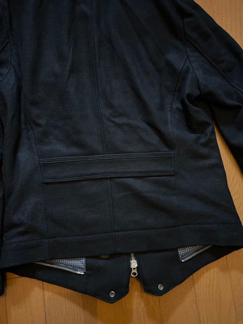 PPFM Gimmick Fur Wool Napoléon Jacket 黒