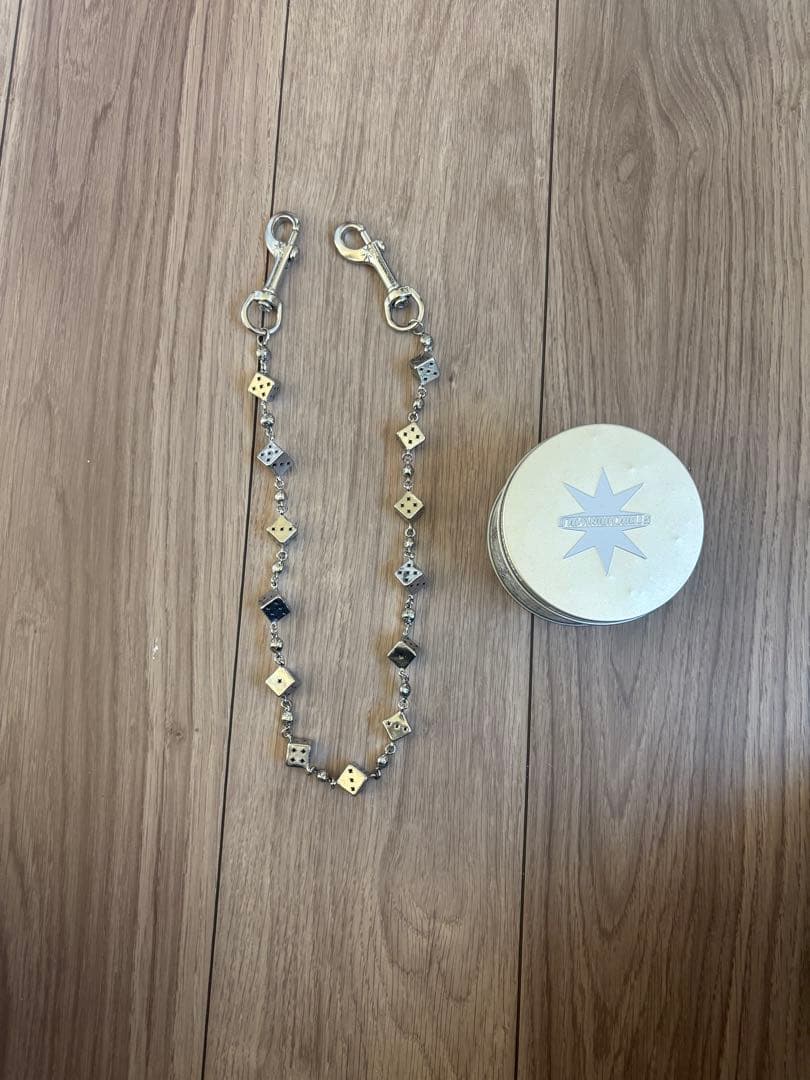 star chain world サイコロモチーフ ウォレットチェーン