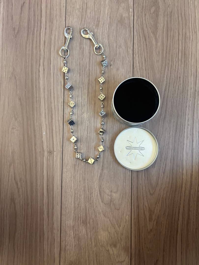 star chain world サイコロモチーフ ウォレットチェーン