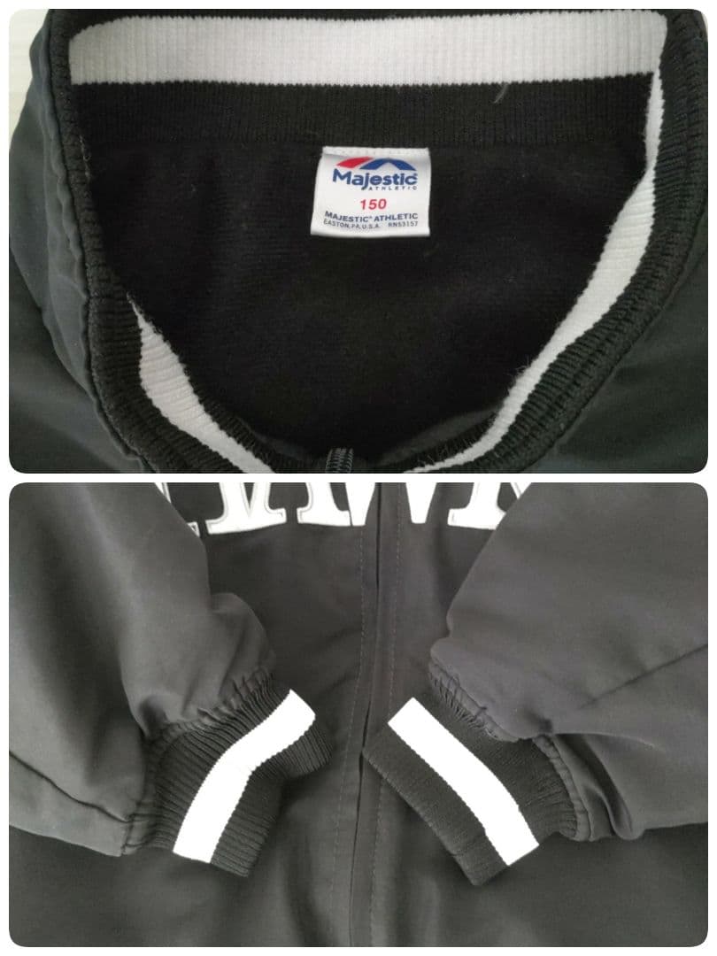 【ほぼ美品】ポルテ×ソフトバンクホークス 野球ユニフォーム1式 小学生 練習着