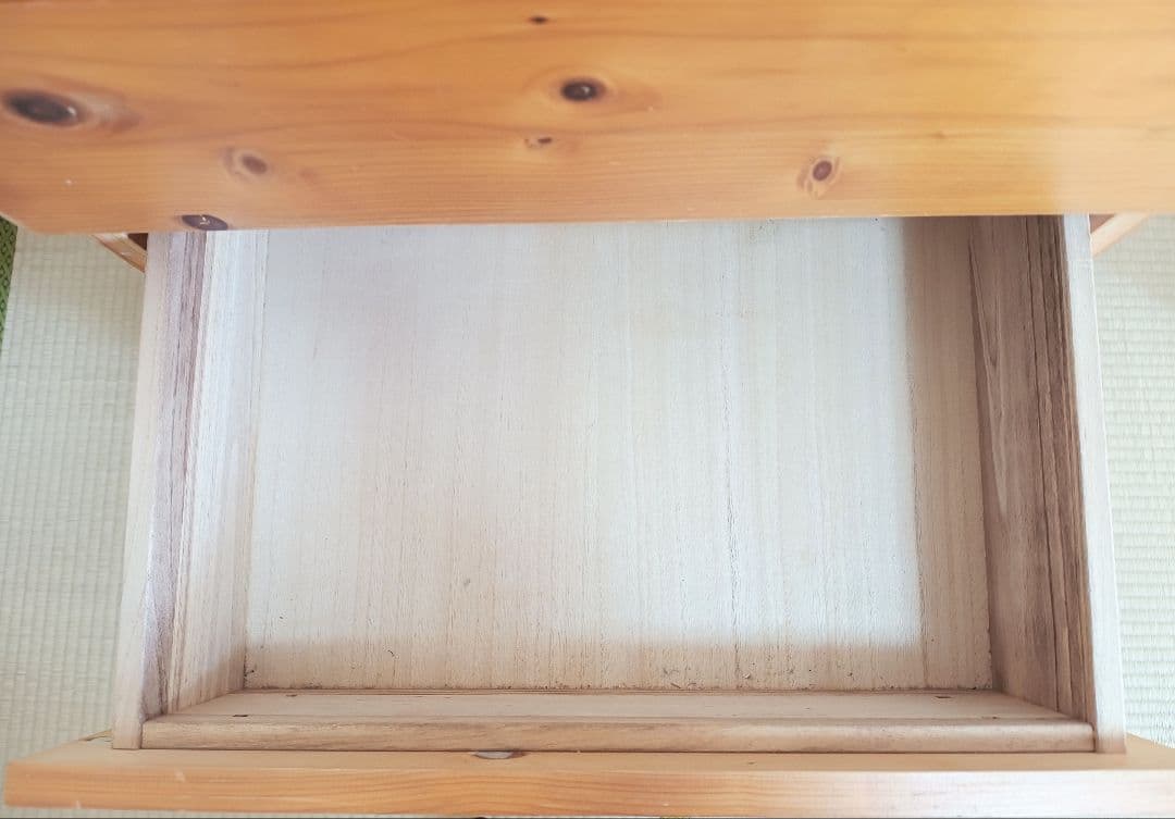 無印良品　パイン材　チェスト　廃盤品