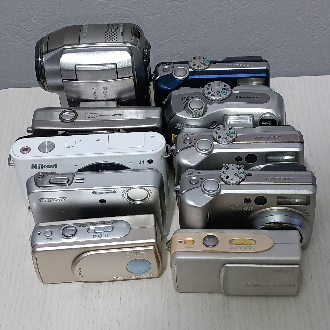 【ジャンク動作未確認】デジカメ10台セットまとめ