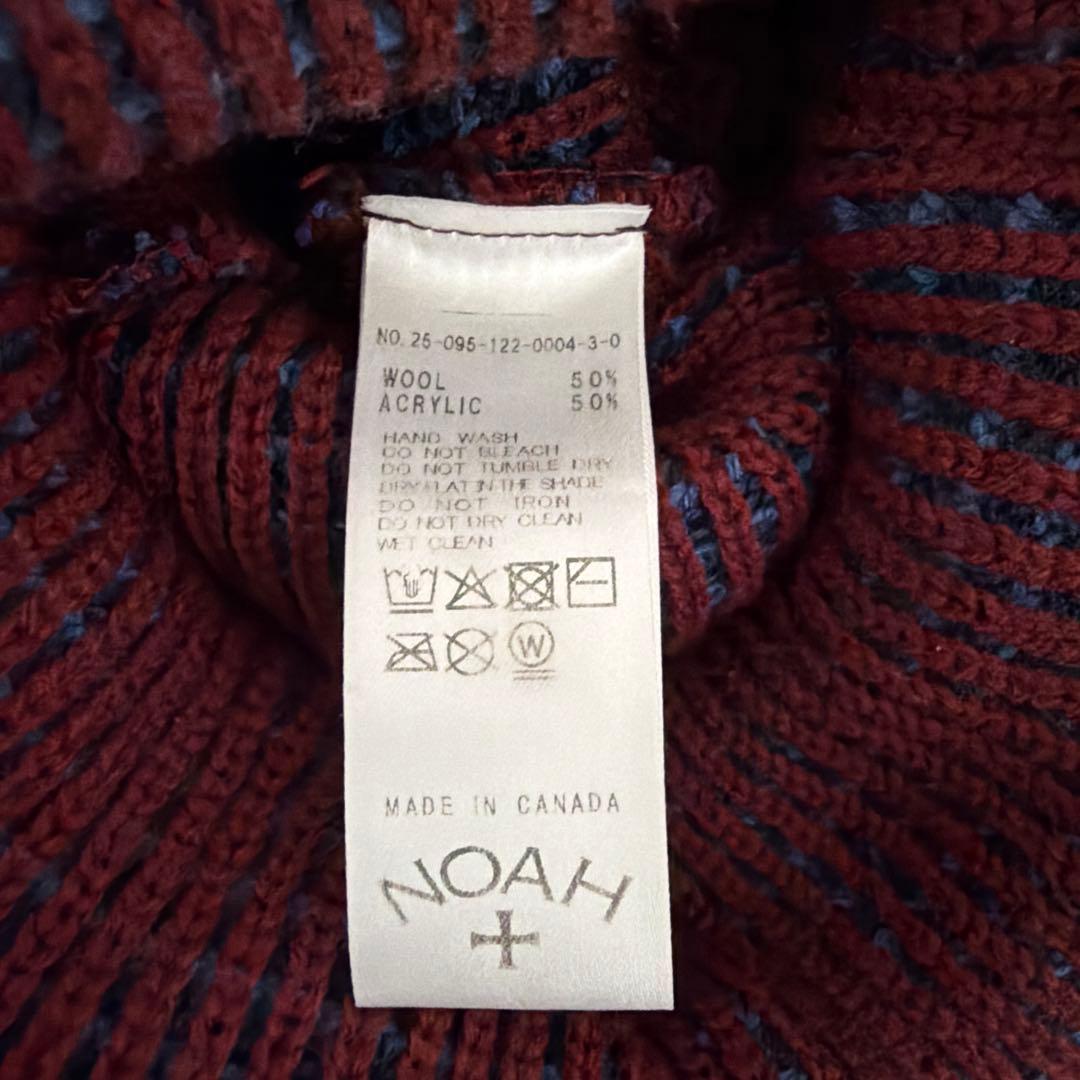 NOAH ニット帽 赤・青