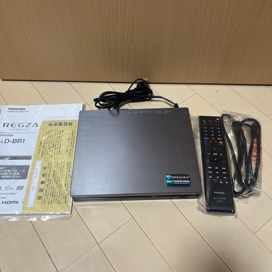 TOSHIBA REGZA D-BR1 ブルーレイプレーヤー／ライター