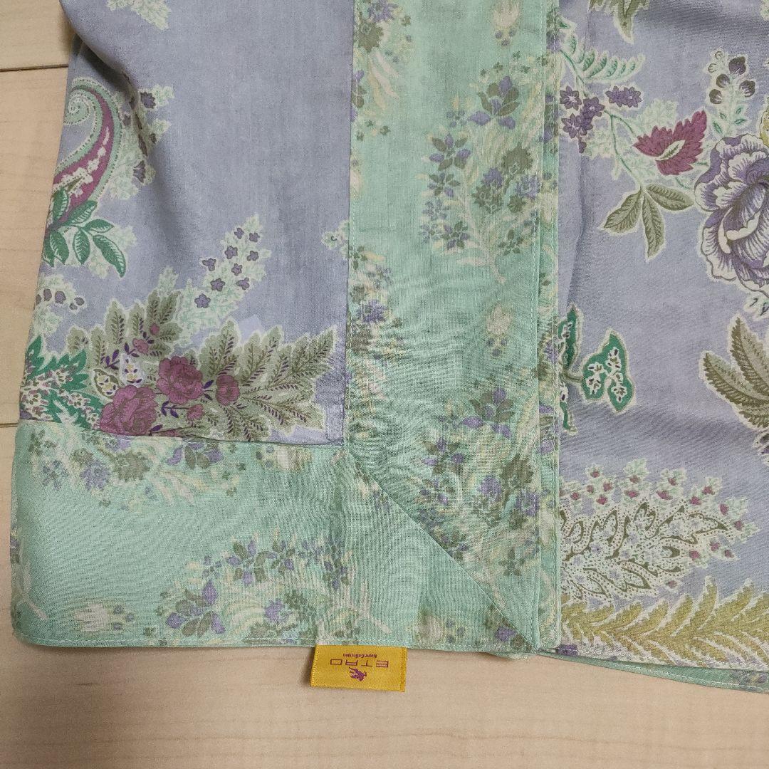 エトロ　掛け布団カバー シングル150×210cm ピロケース付 綿100%