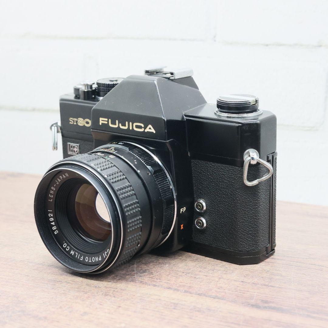 【完動品】FUJICA ST801 bk / 55mm F1.8【分解清掃済】