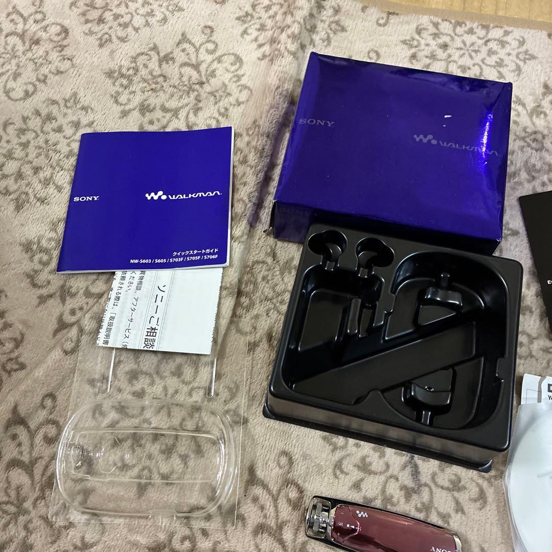 SONY ソニー WALKMAN NW-S706F ピンク　ジャンク
