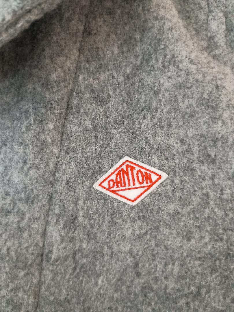 あおママさん専用【美品】DANTON ウールモッサコート/S-Mサイズ/グレー