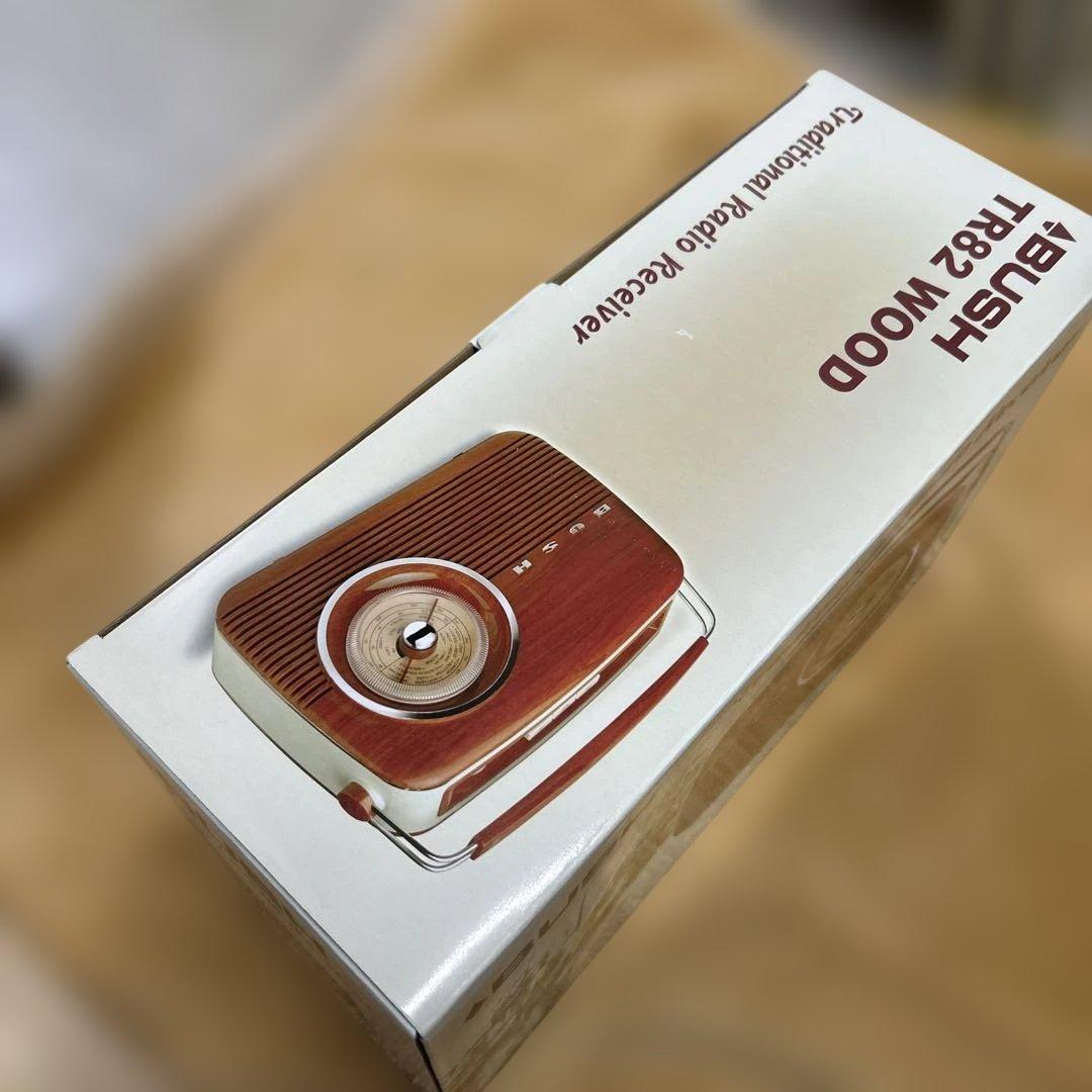 ラジオ BUSH RADIO TR82 昭和レトロ