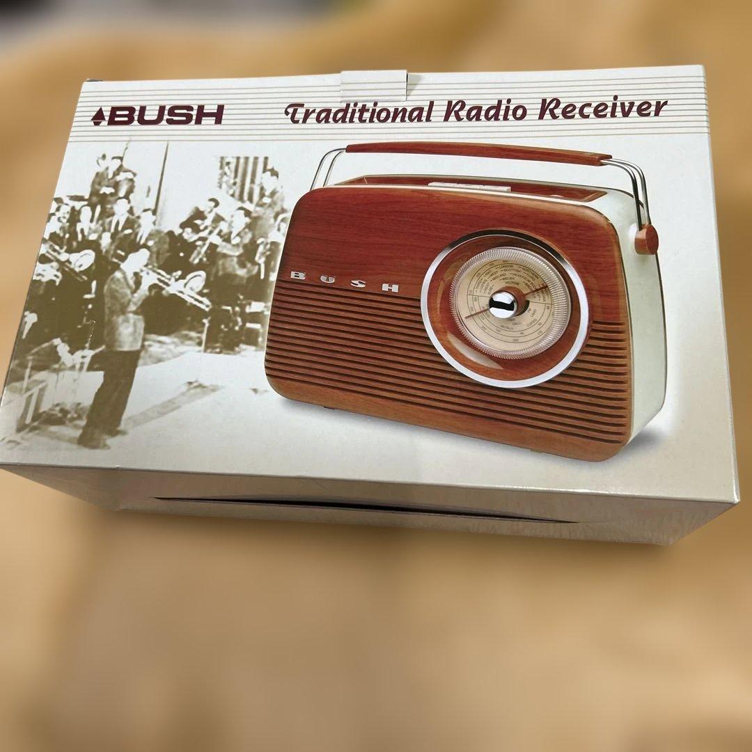 ラジオ BUSH RADIO TR82 昭和レトロ