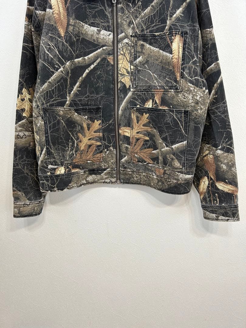 ★ STUSSY ステューシー　リアルツリー　カモフラ　ワークデニム　ジャケット