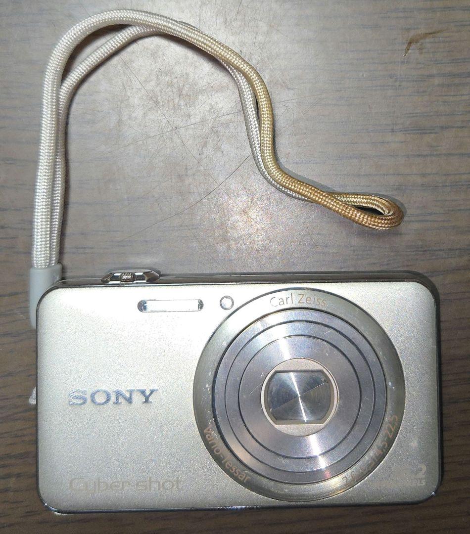 SONY Cybershot シルバー コンパクトデジタルカメラ