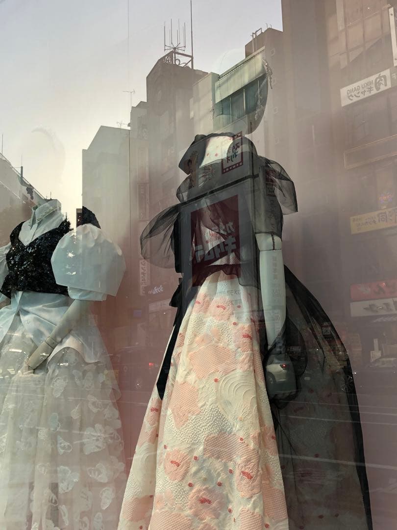 Simone Rocha x  チュール素材のロングドレス