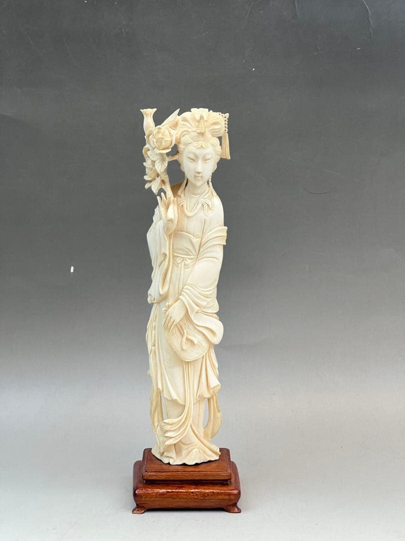 極上天女　置物　￼298g/高さ約25.5㎝　送料込み