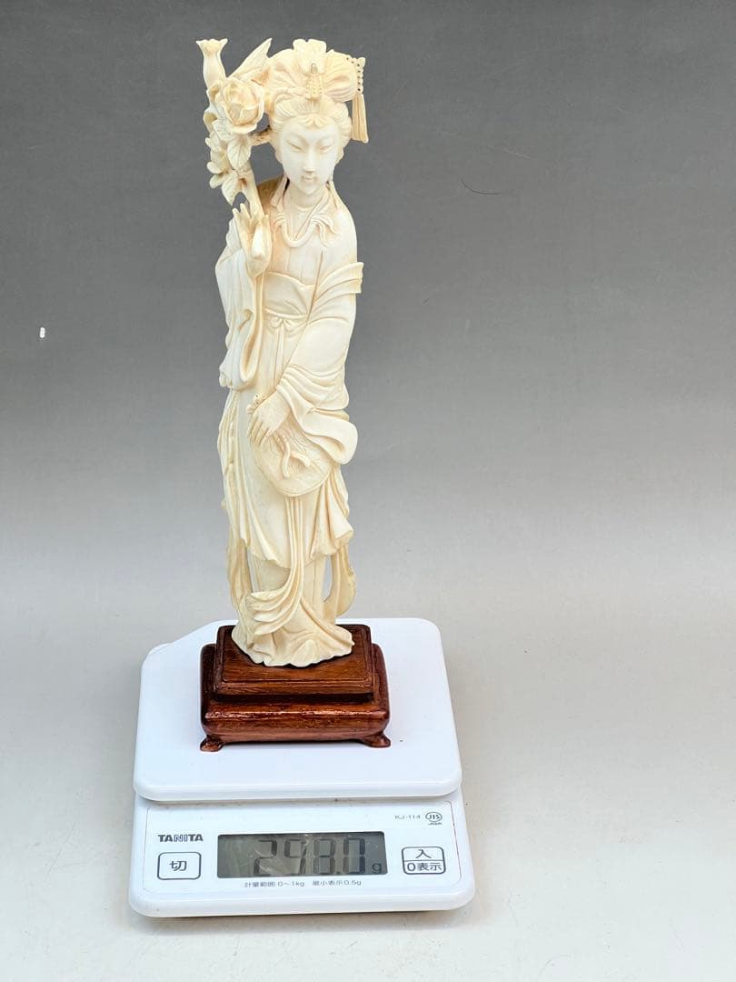 極上天女　置物　￼298g/高さ約25.5㎝　送料込み