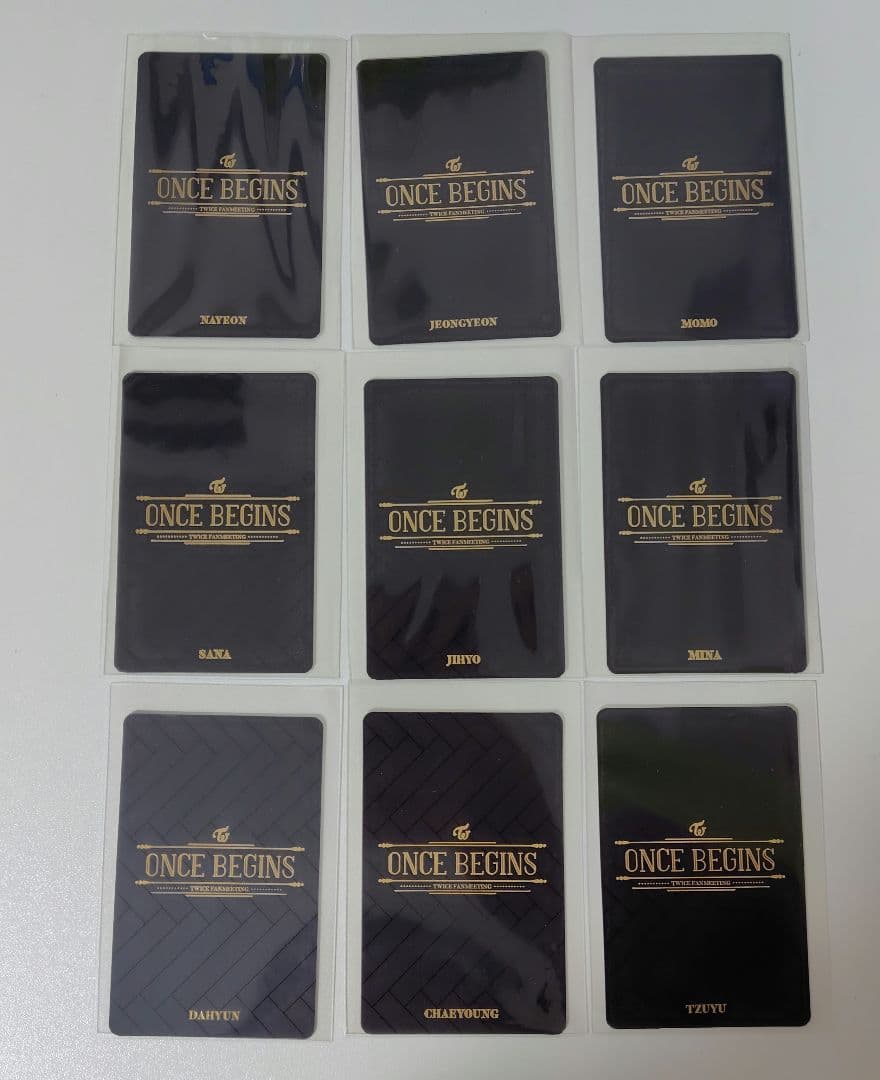 TWICE ONCE BEGINS トレカ54枚セット