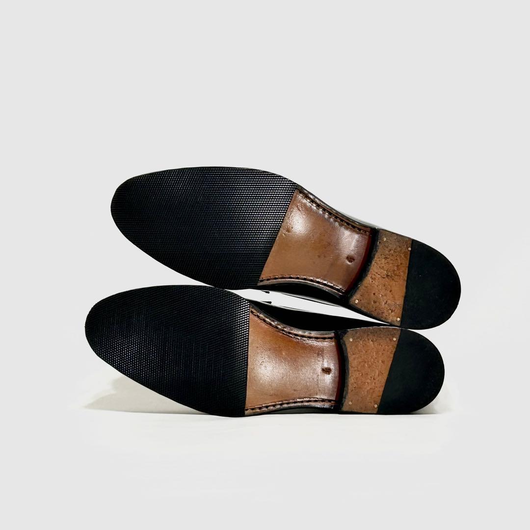 ■裏張り新品 定4万 ジャランスリワヤ 4 23 36 ローファー 黒 バックル