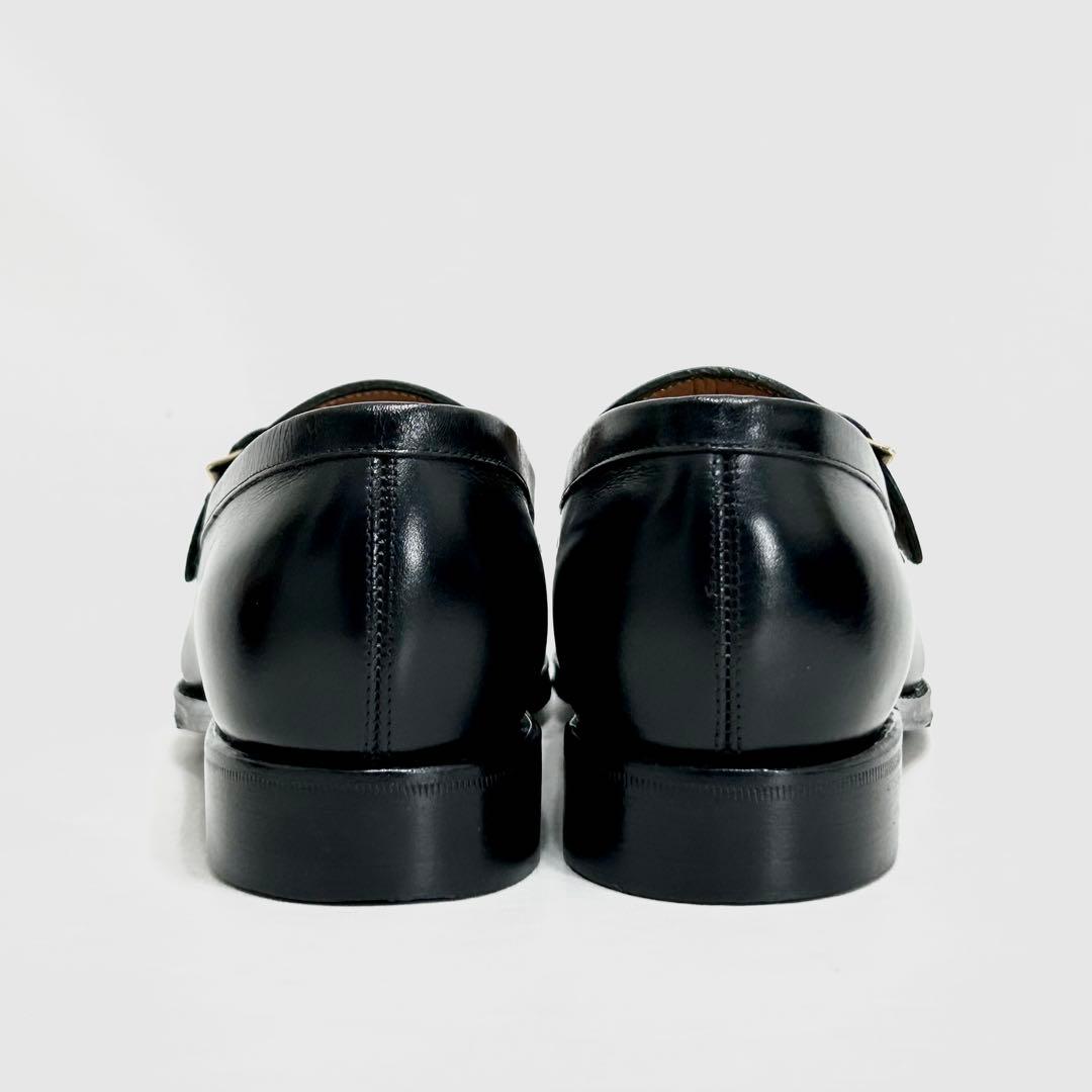 ■裏張り新品 定4万 ジャランスリワヤ 4 23 36 ローファー 黒 バックル