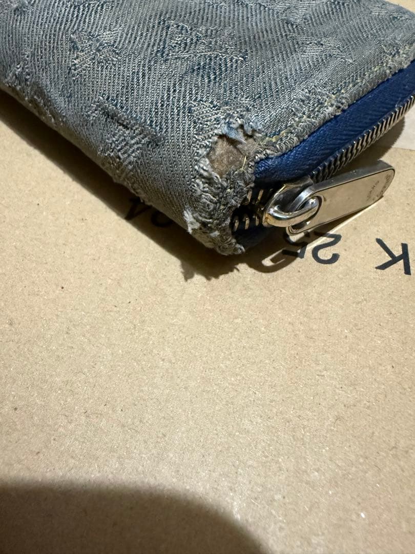 が*ん様 Louis Vuitton デニム長財布 ルイヴィトン