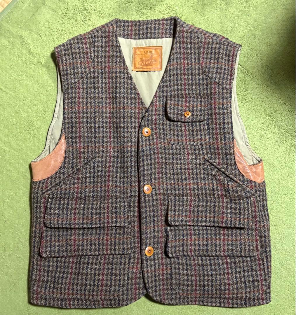 【希少】ラルフローレン SPORTSMANヴィンテージ ベスト L ウール
