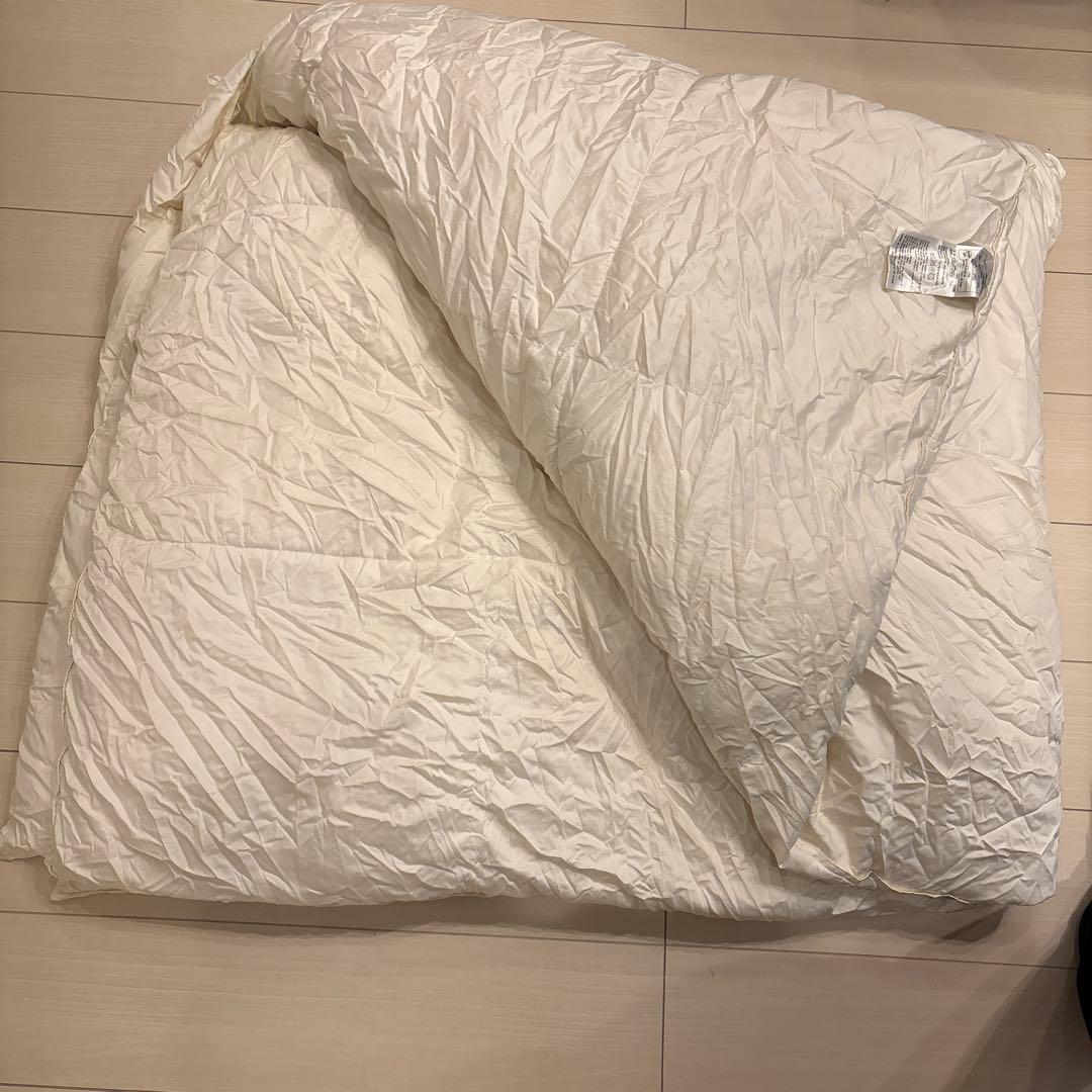 無印良品 羽毛掛け布団 羽毛布団 ダブルサイズ 190×210 ダウン93%