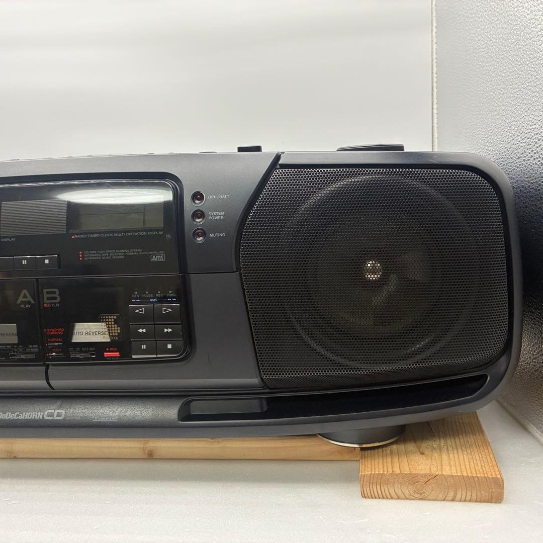 【カセット以外動作】SONY CFD-700 DoDeCaHORN バブルコンポ