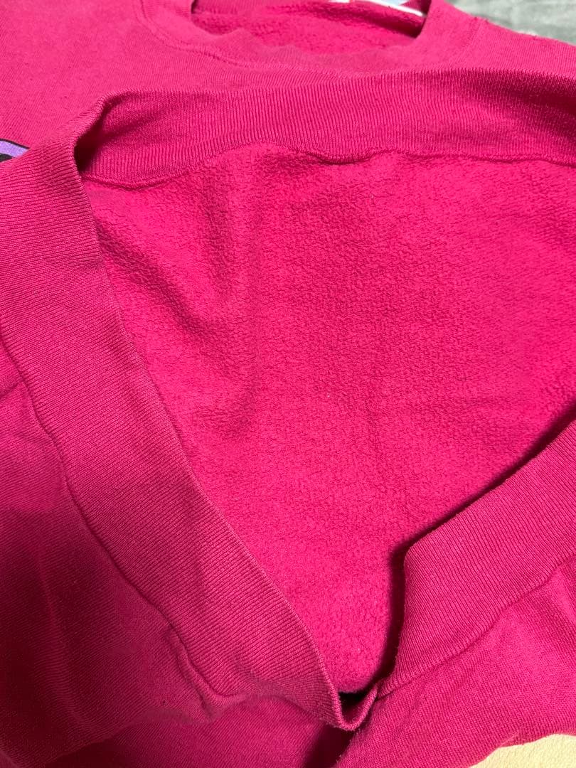 80s 90s Disney ミニー プリントトレーナー ピンク