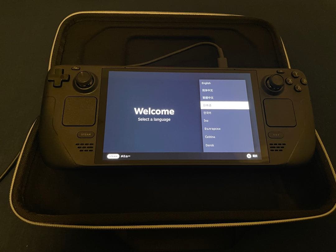 Steam Deck 512GB OLED ケース　充電器付き