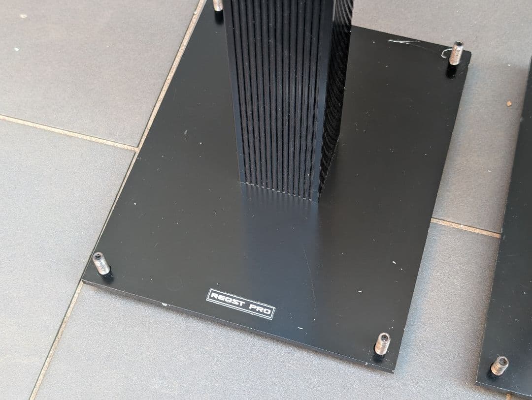 【廃盤レア】REQST スピーカースタンド RKST-90 ペア スパイク付き