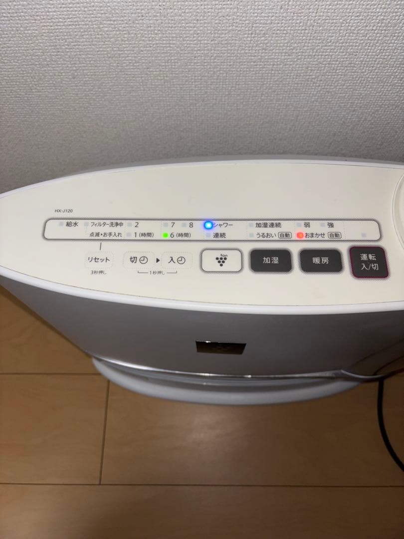 SHARP HX-J120-W 加湿　セラミックファンヒーター