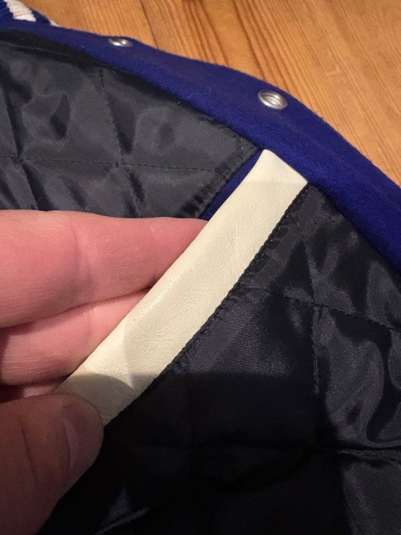 CALEE キャリー　スタジャン レザー袖　本革　アメカジ　ワーク　ヴィーテージ