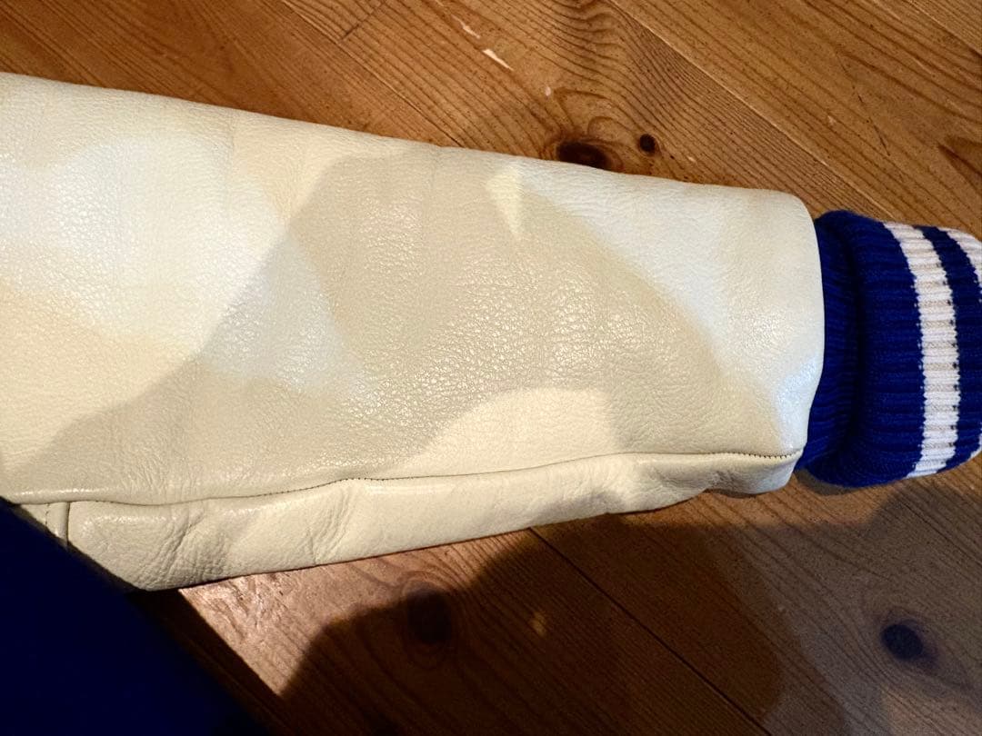 CALEE キャリー　スタジャン レザー袖　本革　アメカジ　ワーク　ヴィーテージ