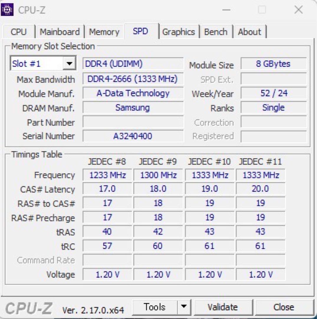 i5-8500/SSD256GB+HDD1TB/メモリ32GB