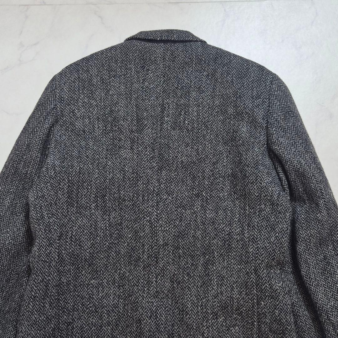 ジェイプレス ハリスツイード ヘリンボーン テーラードジャケット L