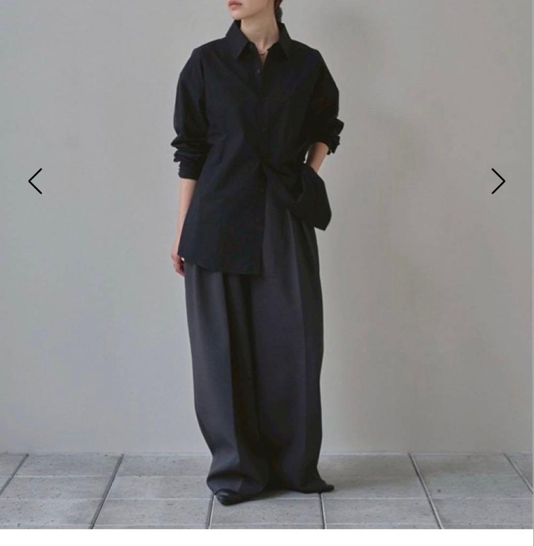 todayful Softtwill Over Shirtsブラック F