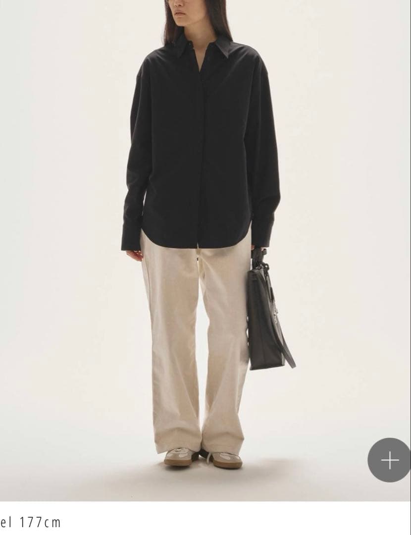 todayful Softtwill Over Shirtsブラック F